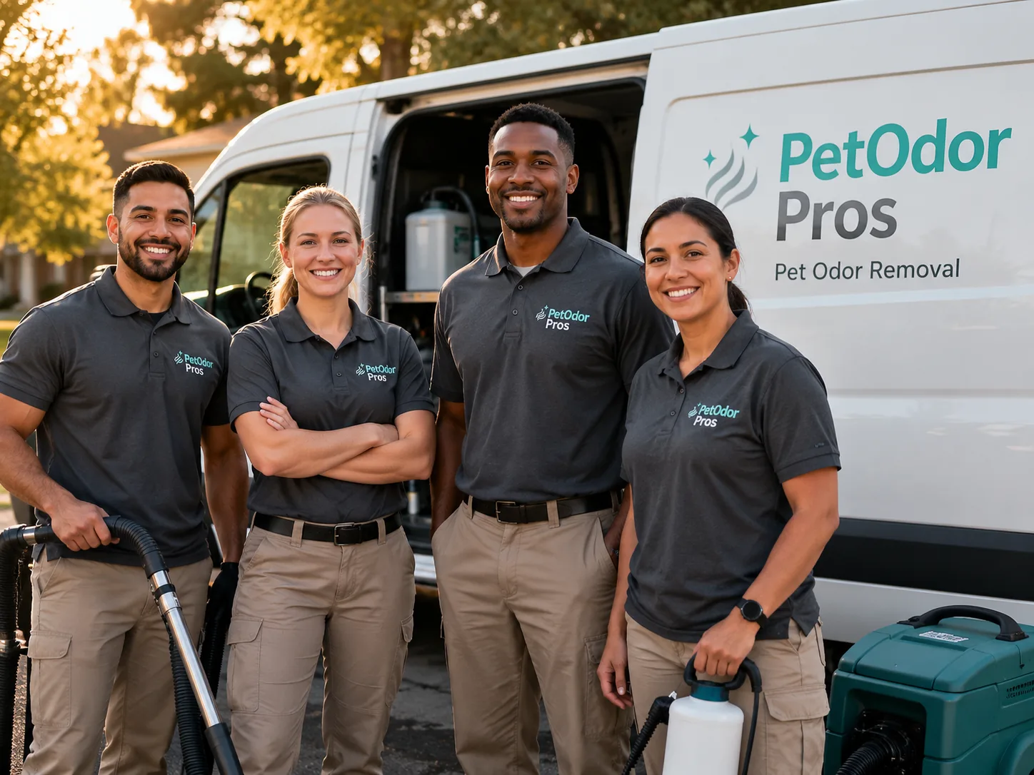 Pet Odor Removal team serving Masury, OH